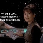 If most people were honest about this... | When it says, "I have read the terms and conditions." | image tagged in gifs,funny | made w/ Imgflip video-to-gif maker
