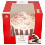 Red Velvet Tesco Giant Cupcake