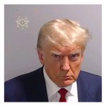 Trump booking picture