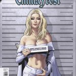 Emma Frost Mugshot Comic Book Cover