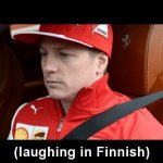 Laughing (in Finnish)
