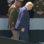 trump on a ramp
