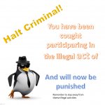halt criminal 2.0 meme