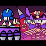 … | ME; SOME CHALLENGES | image tagged in terminalmontage mega man x | made w/ Imgflip meme maker