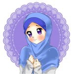 hijabi anime girl :)