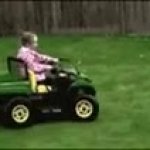 Girl runs over boy, NSFW version GIF Template