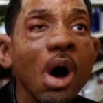 will smith swollen face