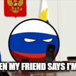 I'M COMMUNIST YOU PEICE OF SH- | ME WHEN MY FRIEND SAYS I'M A NAZI | image tagged in gifs,im not communist | made w/ Imgflip video-to-gif maker