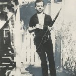 Lee Harvey Oswald Holding the Rifle...