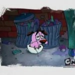 Baby Courage the Cowardly Dog