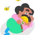 Duolingo Man - Sexy Pose Meme