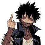 Dabi Flipping you off