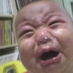 Funny crying baby