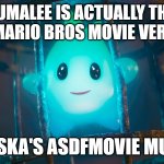 I just figured this out | LUMALEE IS ACTUALLY THE SUPER MARIO BROS MOVIE VERSION OF; TOMSKA'S ASDFMOVIE MUFFIN | image tagged in lumalee,memes,asdfmovie,fun fact | made w/ Imgflip meme maker