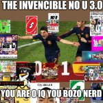The invencible no u 3.0 meme