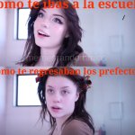 como te ibas, como te regresaban los prefectos de la secundaria