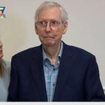 Mitch McConnell freezes again