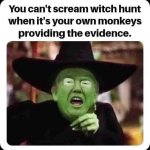 Witch hunt meme