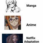 netfilx persona 5 | image tagged in netfix adaptation,persona 5,anime,video games,sega,sakura | made w/ Imgflip meme maker