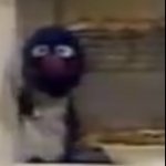 Grover staring