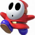 Shy guy