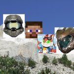 Mount Rushmore of Xbox | image tagged in mount rushmore,xbox | made w/ Imgflip meme maker