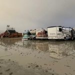 Burning Man Rained Out