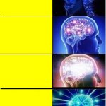 Brain Meme (Yellow)