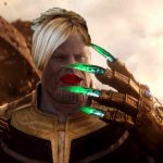 thanos | image tagged in thanos,karens,marvel,avengers,nails,karen | made w/ Imgflip meme maker