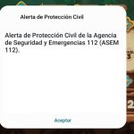 Alerta protección civil