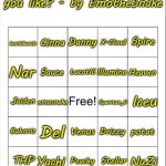 What MSmg OG's do you like? - bingo by EmotheSnake