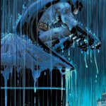 Batman under the rain
