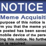 Notice of Meme Accusation