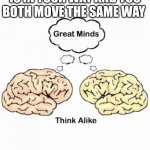 thinking alike meme｜TikTok Search