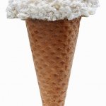 Vanilla cone