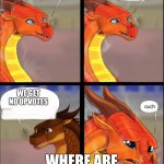 1 upvote= 1 snack for clay. | WE GET NO UPVOTES; WHERE ARE THE WOF FANS? | image tagged in peril emotional damage,wings of fire,peril,dragons | made w/ Imgflip meme maker