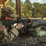 ER.US Aiming an Colt M16A2 (A3)
