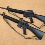 Colt M16A2 and Colt M16A3 Assault/Battle Rifle.