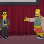 Homer interrupt on stage meme