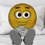 emoji in bed