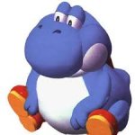 Fat Blue Yoshi