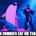 METAL!!! | WHEN ZOMBIES EAT UR TEACHER | image tagged in gifs,nimona,zombies,irunoutoftags | made w/ Imgflip video-to-gif maker