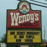 Wendy's billboards meaning buisness template