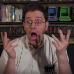 Angry Video Game Nerd Surprised GIF Template