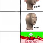 Panik kalm dead body reported