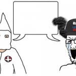 KKK and Democrat exactly the same