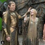 Elrond and Galadriel joking