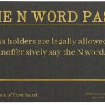 N-word pass