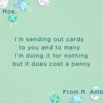 Animal Crossing Airmail