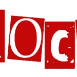 Rock letras rojas